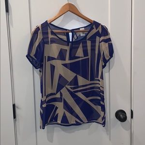 Sheer, shirt,  ties at neck.